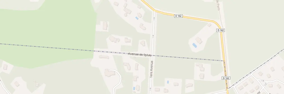 Plan du 79 Av 1ere Avenue à Gouvieux