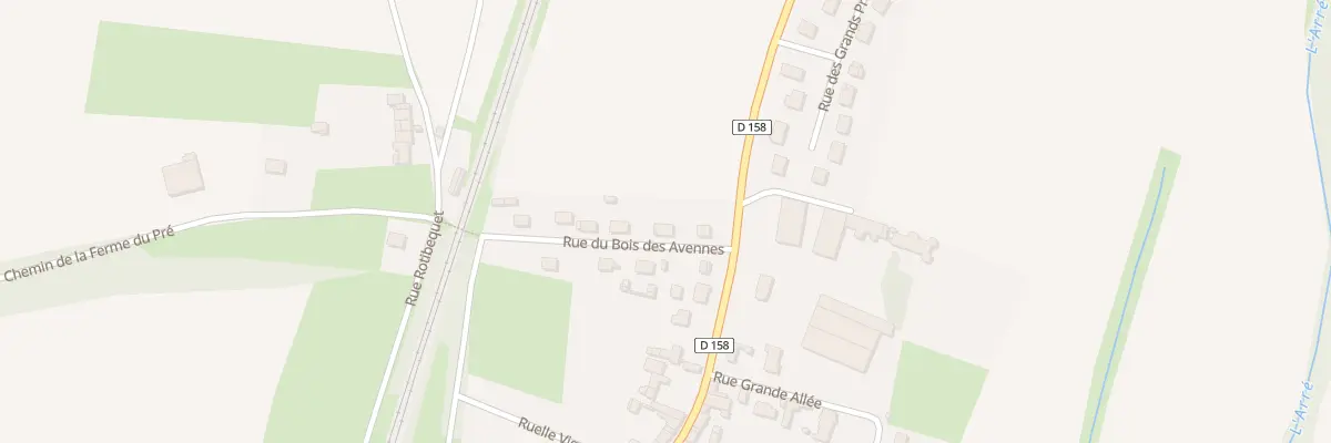 Plan du 3 Rue du Bois des Avennes à Saint-Remy-en-l’Eau