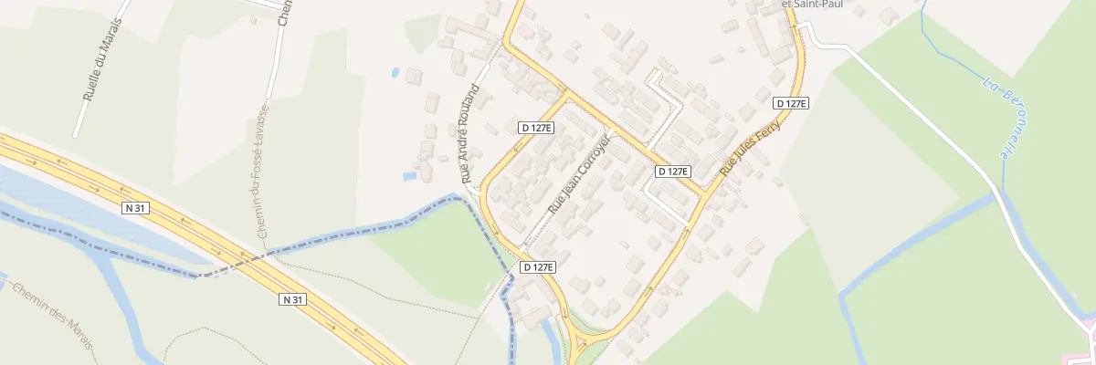 Plan du 6 Rue Jean Corroyer à Fitz-James