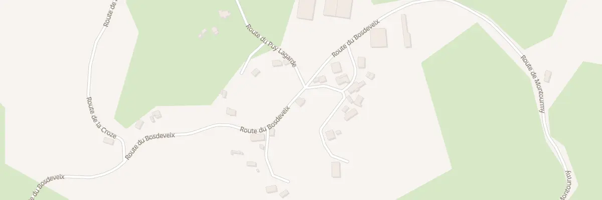 Plan du 5126 Bosdeveix à Margerides