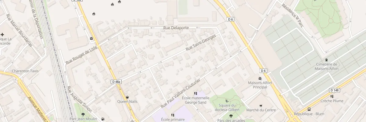 Plan du 36 Rue Saint-Georges à Maisons-Alfort