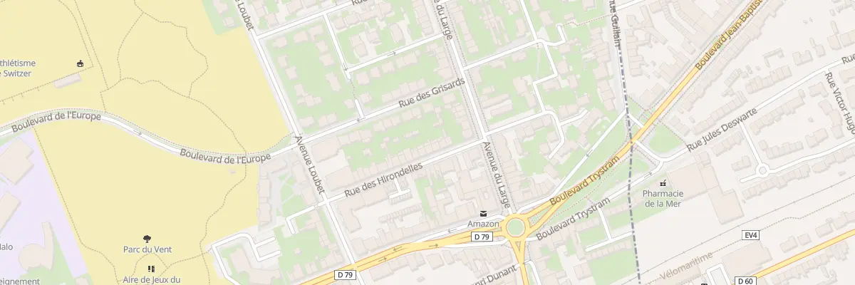 Plan du 113 Rue des Hirondelles à Dunkerque