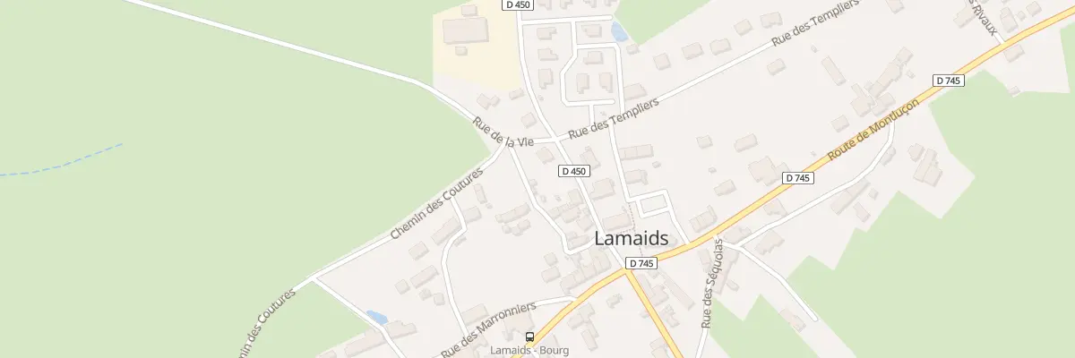 Plan du 5 Rue des Commanderies à Lamaids