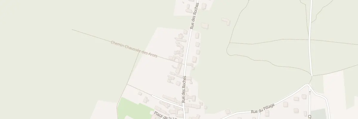 Plan du 32 Rue des Roches à Buthiers