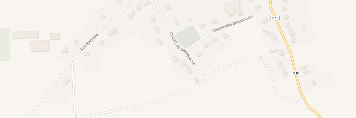 Plan du 5 Che de Beauquesne à Bussy-lès-Daours