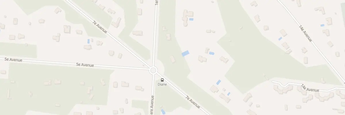 Plan du 14 Av 1ere Avenue à Lamorlaye