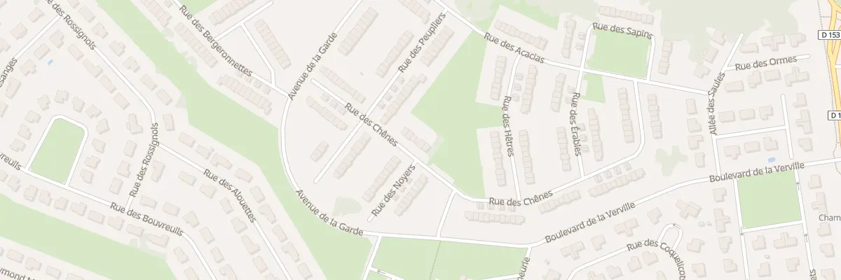 Plan du 26 Rue des Chénes à Mennecy