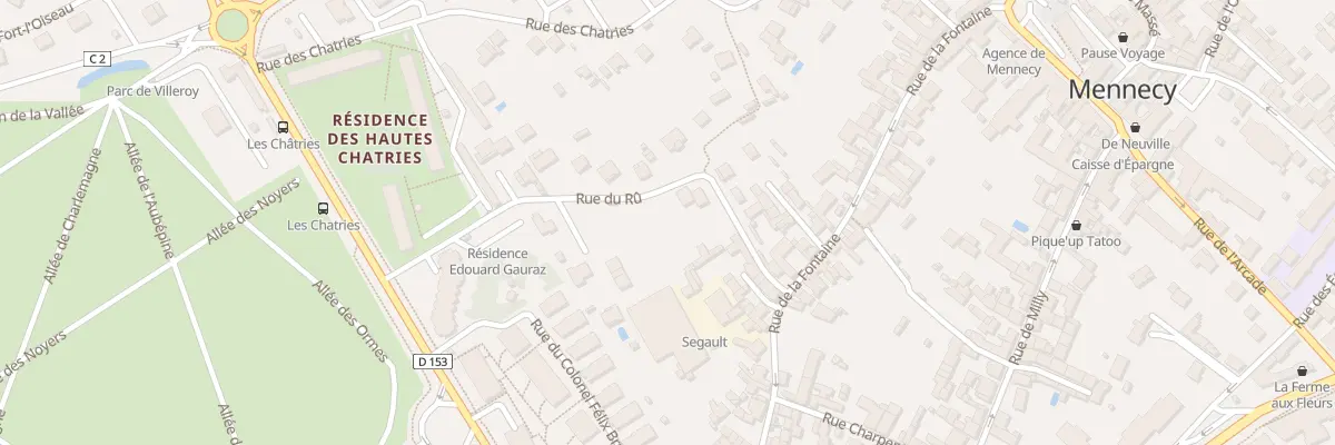 Plan du 17 Rue du Rû à Mennecy
