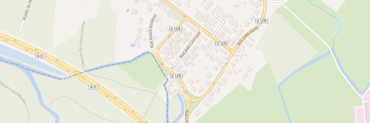 Plan du 7 Rue Jean Corroyer à Fitz-James