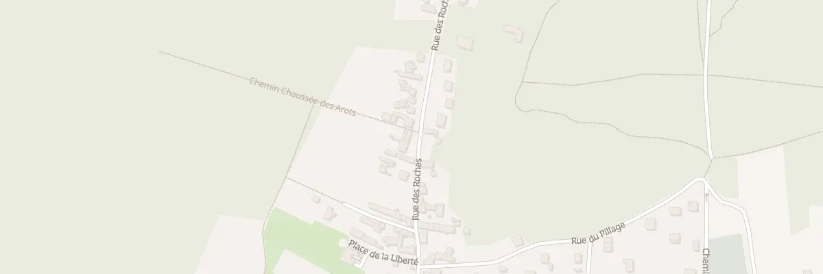 Plan du 30 Rue des Roches à Buthiers