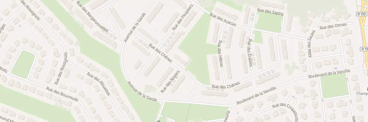 Plan du 24 Rue des Chénes à Mennecy