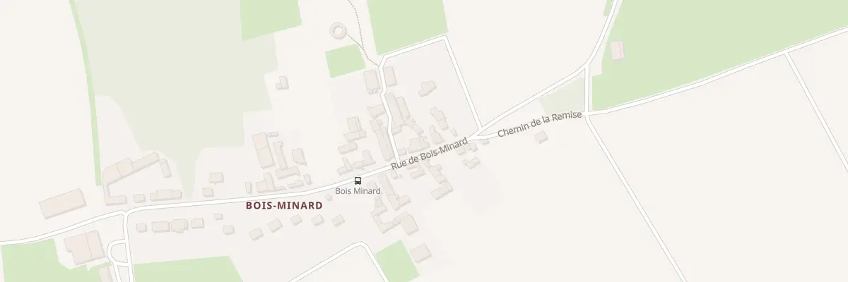 Plan du 25 Rue de Bois Minard à Nanteau-sur-Essonne
