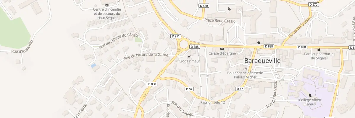 Plan du 47 Av de Toulouse à Baraqueville