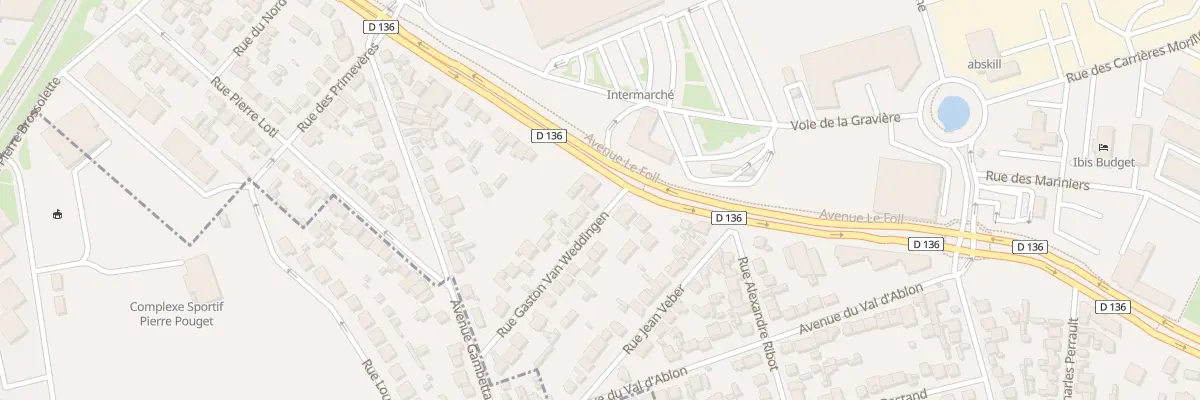 Plan du 101 Av le Foll à Villeneuve-le-Roi