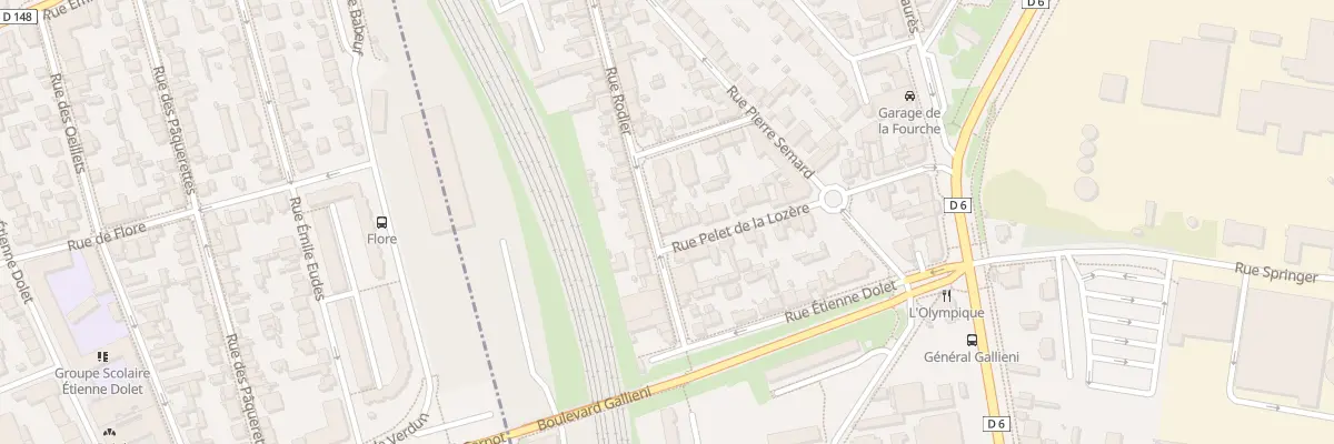 Plan du 24 Rue Pelet de la Lozere à Maisons-Alfort