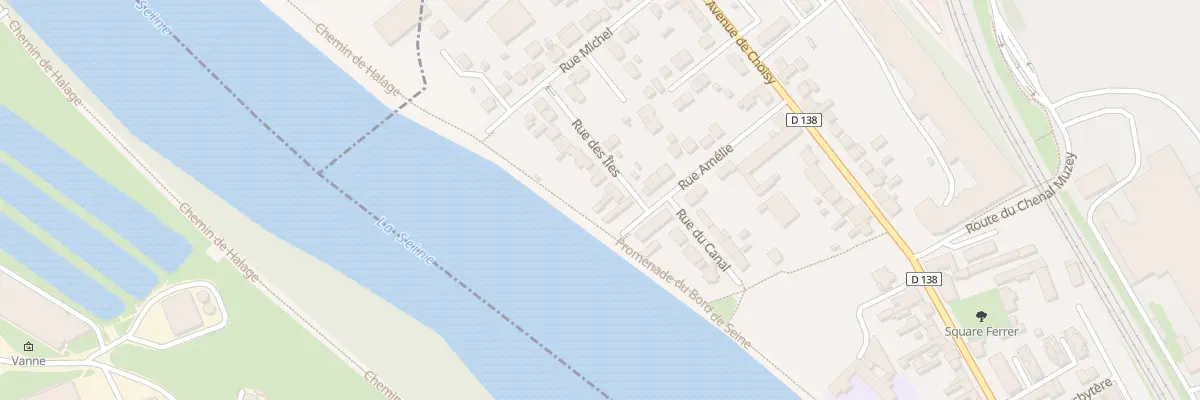 Plan du 5 Rue des Iles à Villeneuve-Saint-Georges