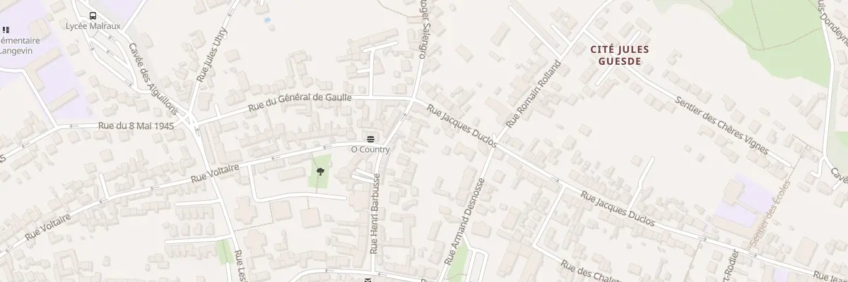 Plan du 24 Rue Henri Barbusse à Montataire