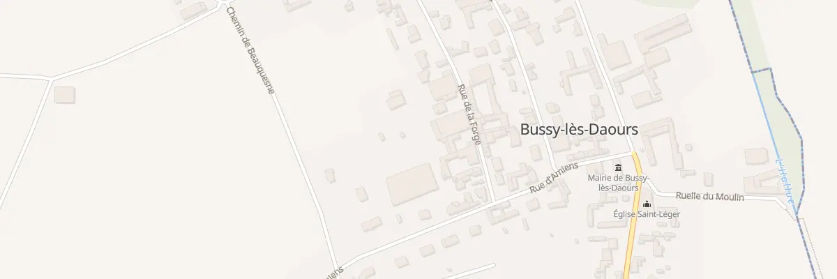 Plan du 9 Rue de la Forge à Bussy-lès-Daours