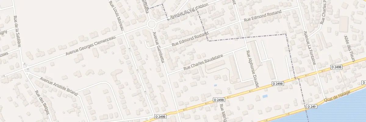 Plan du 7 Rue Charles Baudelaire à Ablon-sur-Seine