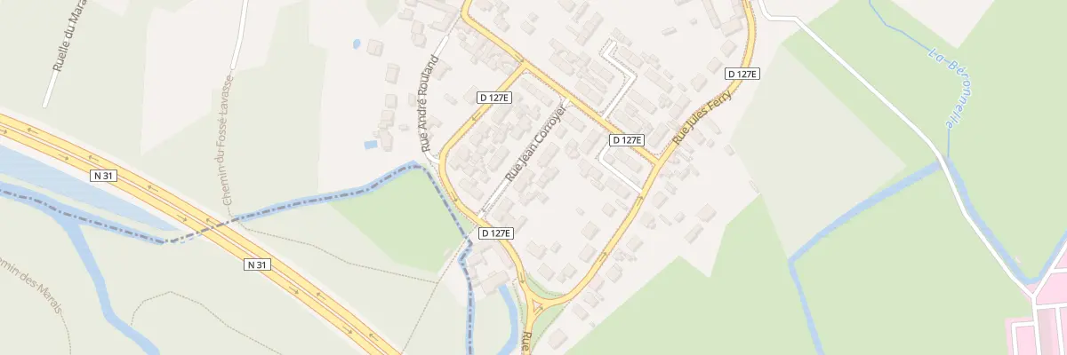 Plan du 5 Rue Jean Corroyer à Fitz-James