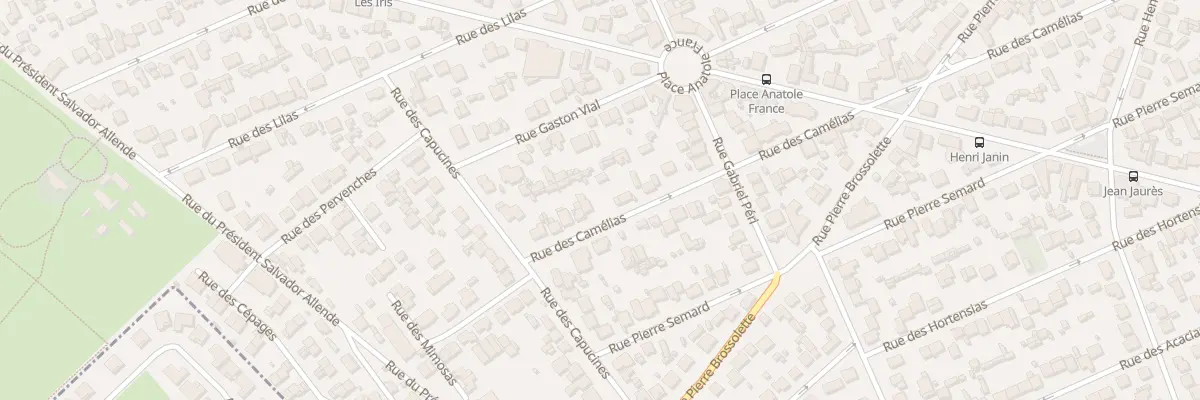 Plan du 7 Rue des Camélias à Vigneux-sur-Seine