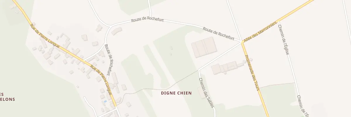 Plan du 5111 Digne Chien à Boulancourt