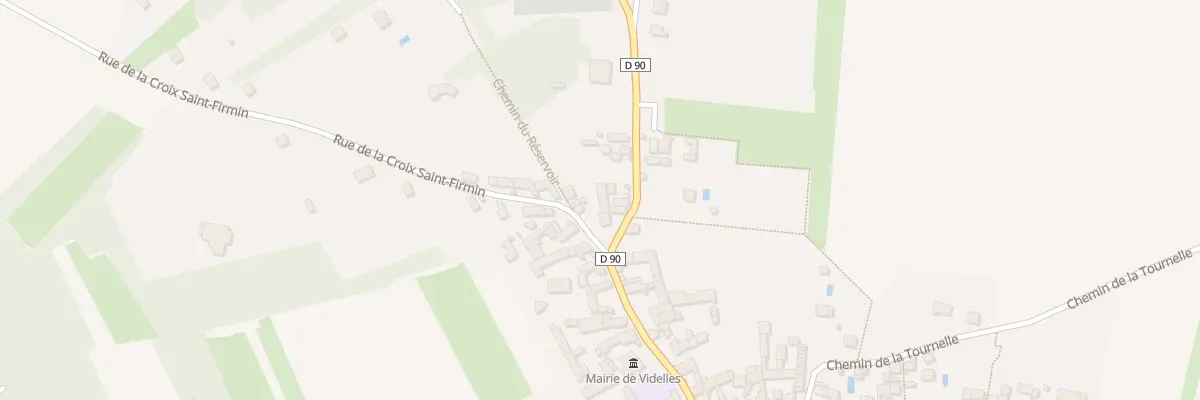 Plan du 4 Rue de la Croix St Firmin à Videlles