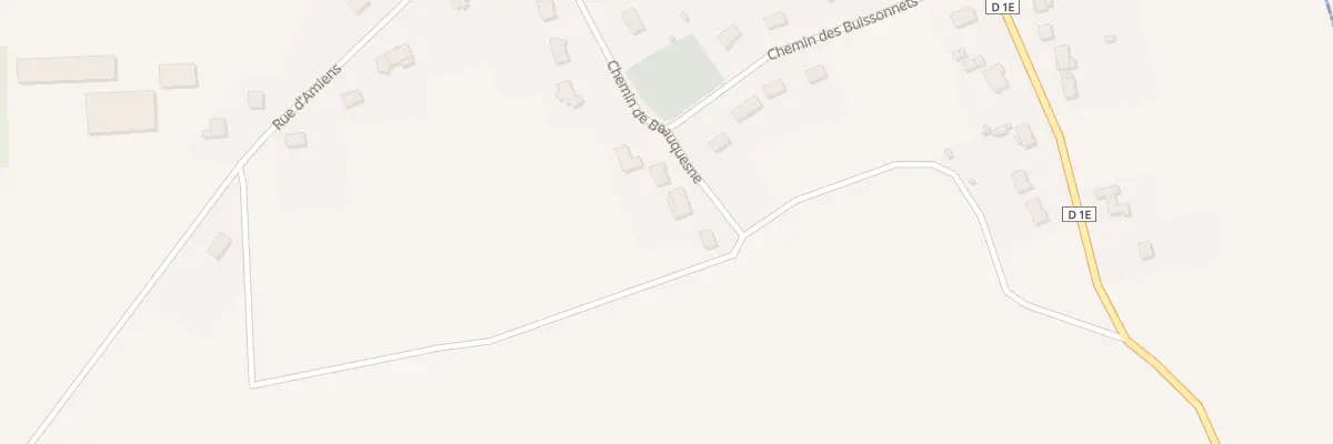 Plan du 5000 Che de Beauquesne à Bussy-lès-Daours