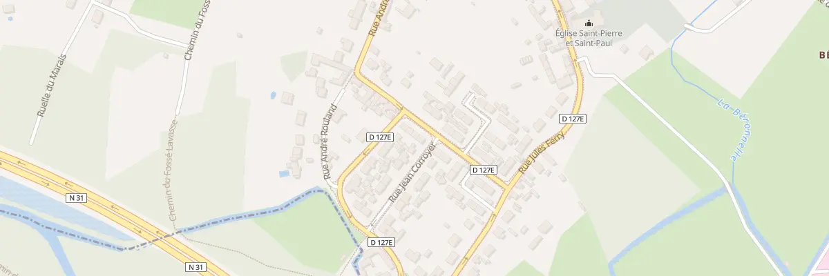 Plan du 13 Rue Jean Moulin à Fitz-James