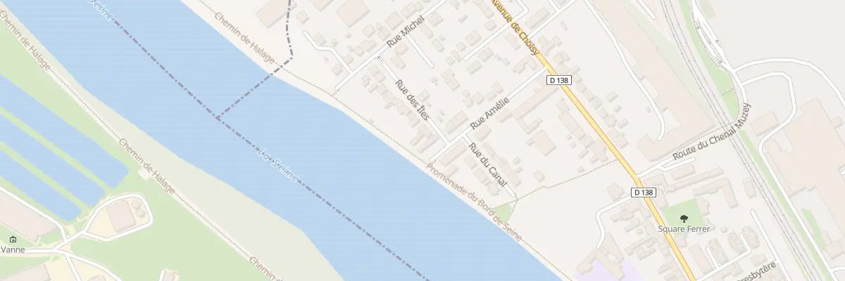 Plan du 3 Rue des Iles à Villeneuve-Saint-Georges