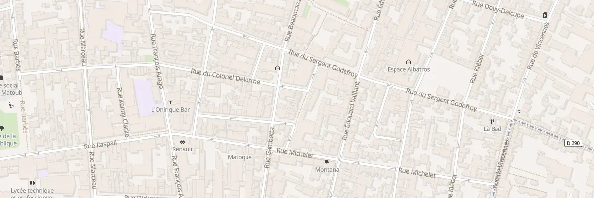 Plan du 10 Rue Navoiseau à Montreuil