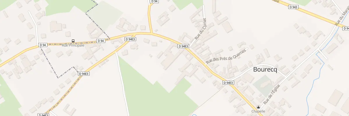Plan du 87 Rue Principale à Bourecq