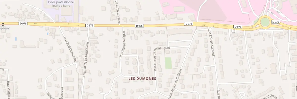 Plan du 10A Rue Hervé de Primauguet à Bourges