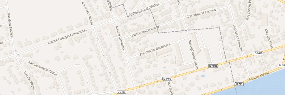Plan du 9 Rue Charles Baudelaire à Ablon-sur-Seine