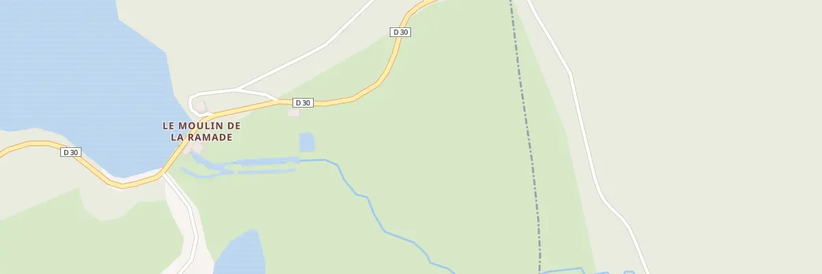 Plan du 5257 La Ramade à Flayat