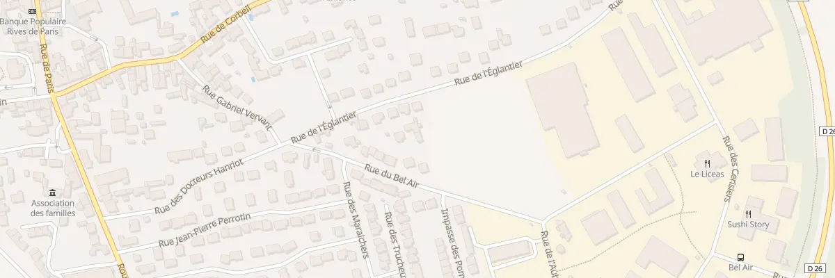 Plan du 5T Rue du Bel Air à Lisses