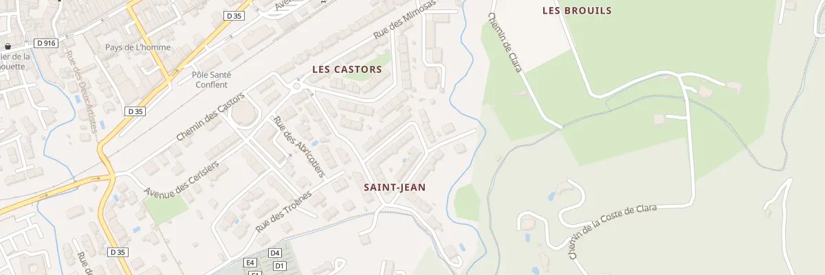 Plan du 33 Rue des Lauriers à Prades