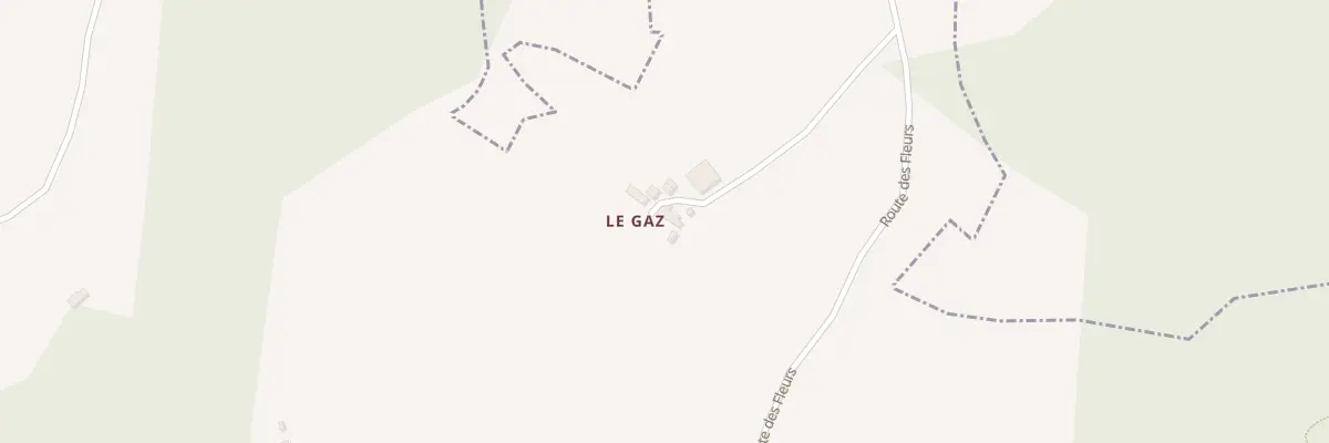 Plan du 5128 Le Gaz à Sénezergues