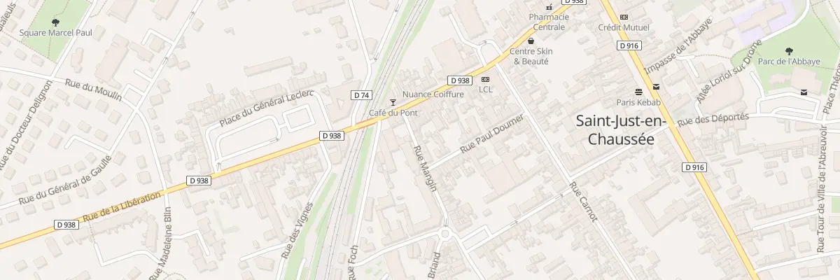 Plan du 3T Rue Mangin à Saint-Just-en-Chaussée