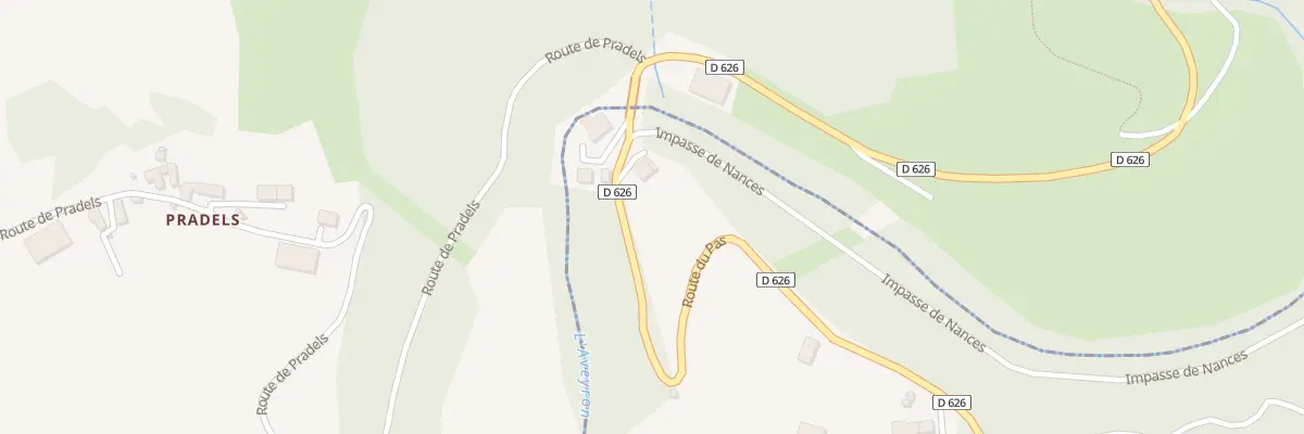 Plan du 5408 Le Castanie à Moyrazès
