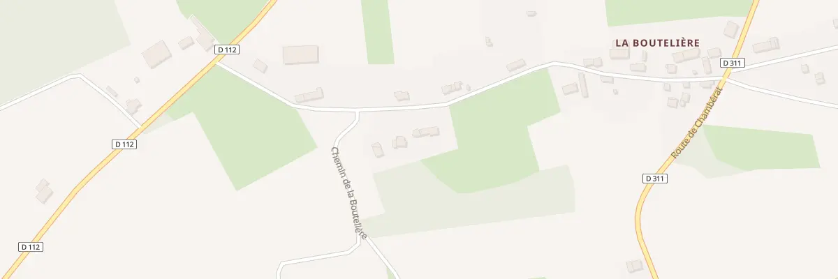 Plan du 5075 La Bouteliere à Courçais