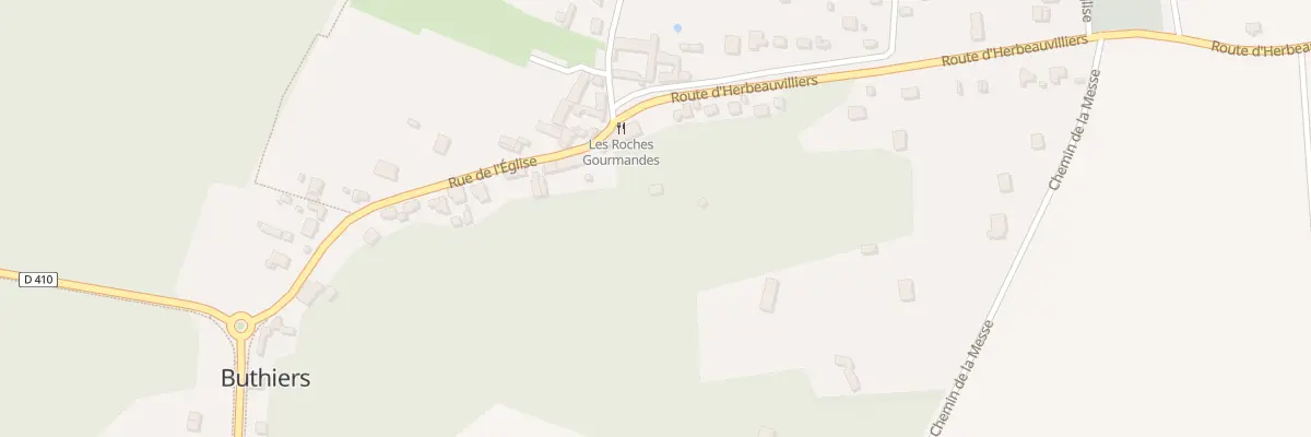 Plan du 31B Rue de l’Eglise à Buthiers