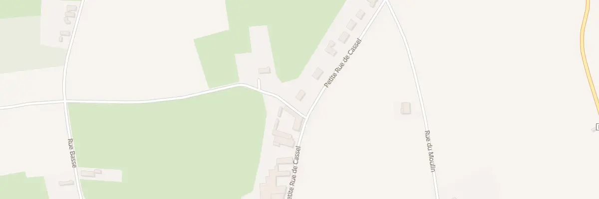 Plan du 17 Ptr Petite Rue de Cassel à Boëseghem