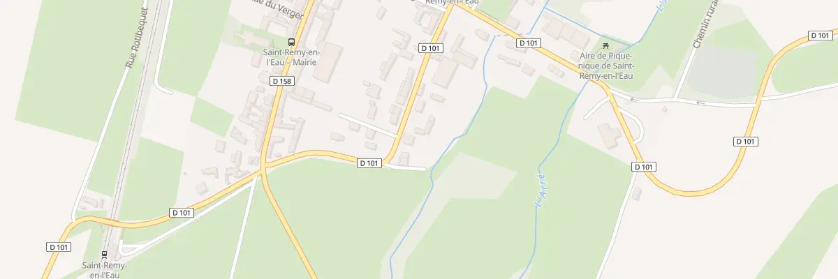 Plan du 27 Rue de la Mairie à Saint-Remy-en-l’Eau