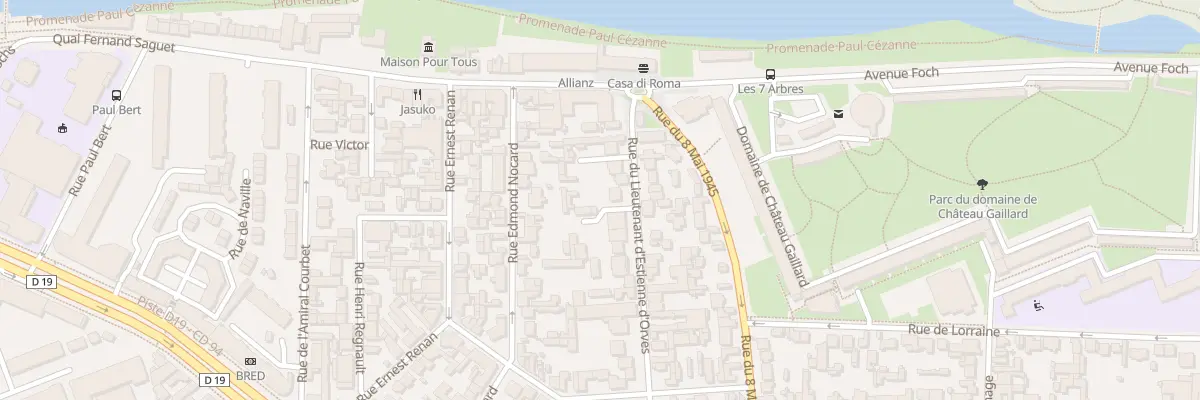 Plan du 12 Rue Lt Vaisseau Estienne Orves à Maisons-Alfort