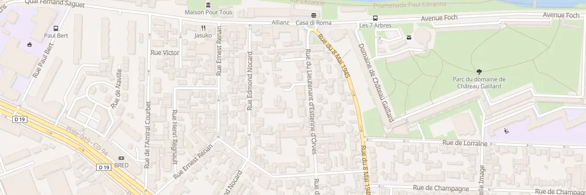 Plan du 18 Rue Lt Vaisseau Estienne Orves à Maisons-Alfort