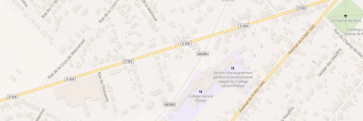 Plan du 41B Av de l’Hippodrome A de Vogue à Aubigny-sur-Nère