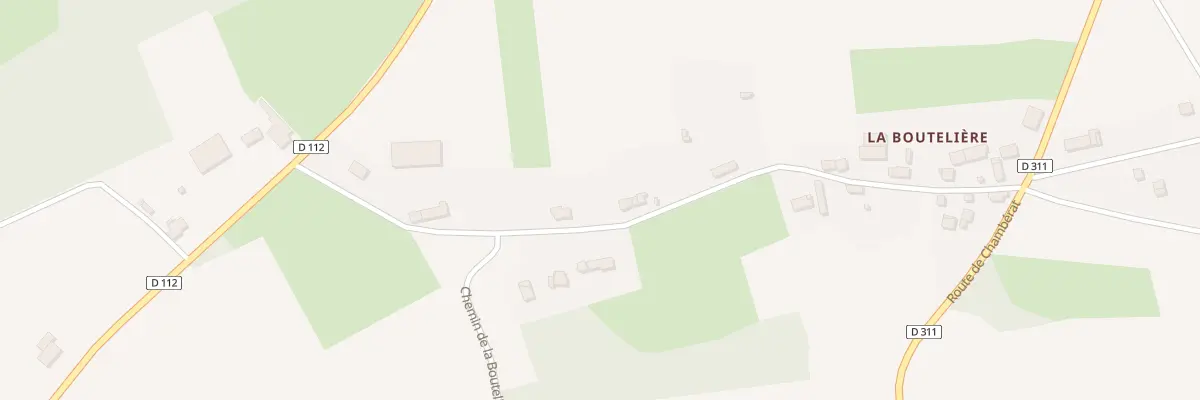 Plan du 5077 La Bouteliere à Courçais