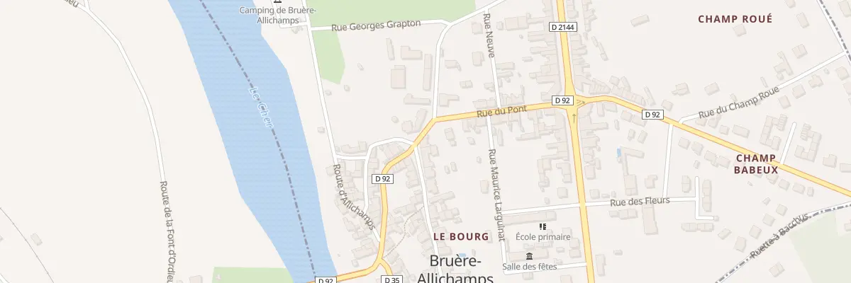 Plan du 17B Rue du Pont à Bruère-Allichamps