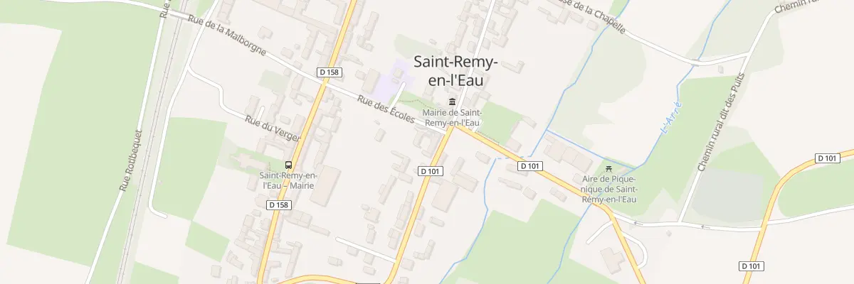 Plan du 30 Rue de la Mairie à Saint-Remy-en-l’Eau
